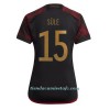 Camiseta de fútbol Alemania Niklas Sule 15 Segunda Equipación Mundial 2022 - Mujer